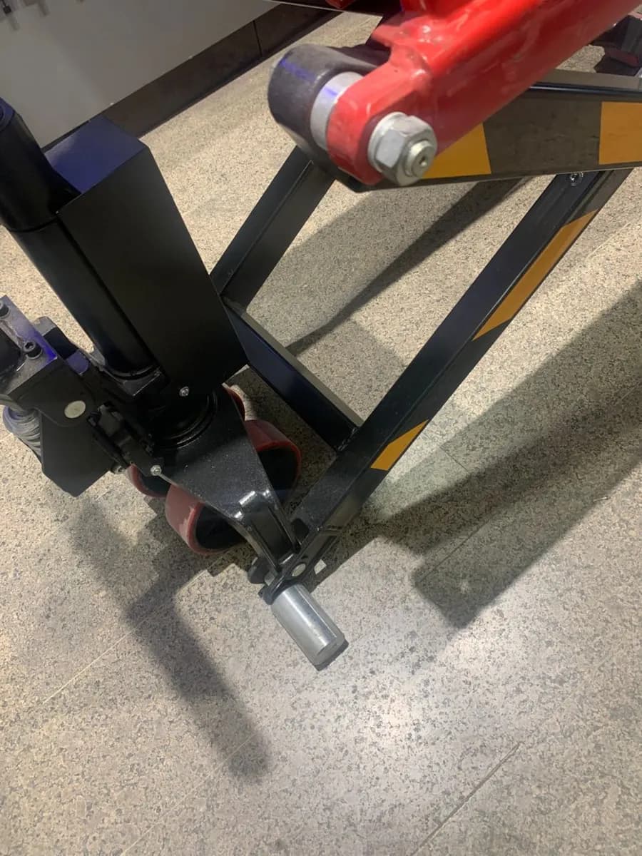 جک پالت 1.5تن قیچی(ارتفاع 80CM) — تصویر 3